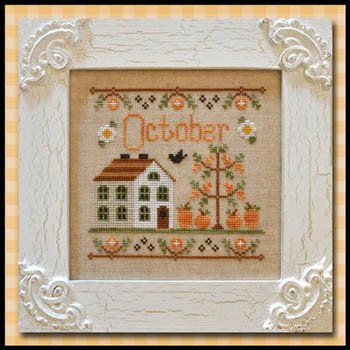 Cottage Of The Month-October by Country Cottage Needleworks 12-2207