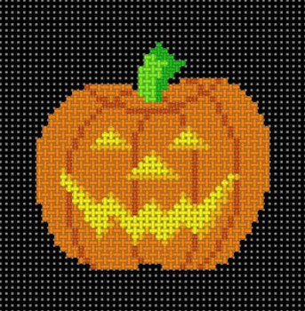 TG-M562 Jack-O-Lantern 10 Mesh 5x5 Trish Gunning Treglown Designs