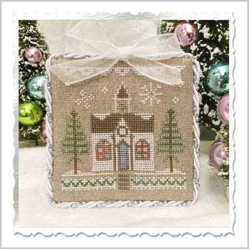 Glitter House 5 57W x 57H Country Cottage Needleworks 19-1075