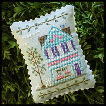 Main Street Bakery 59w x 83h Country Cottage Needleworks 18-1014 YT