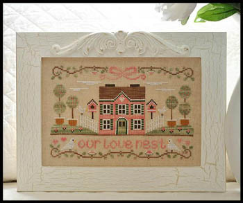 Our Love Nest 121 x 79 Country Cottage Needleworks 12-1063 YT
