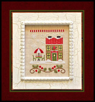 Santa's Village 12-Hot Cocoa Cafe by Country Cottage Needleworks 13-2599