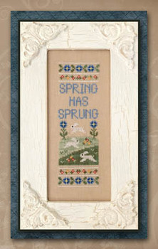 Spring Has Sprung 37w x 117h Country Cottage Needleworks 19-1076  YT