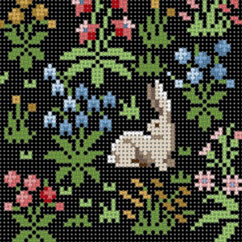 X-045 Rabbit Trivet 12 Mesh 5x5 Treglown Designs