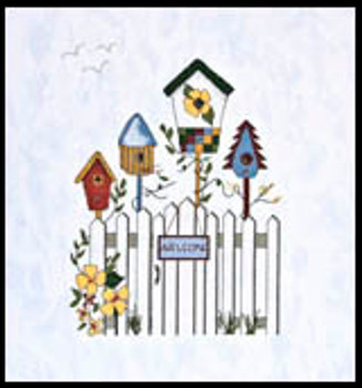 Birdhouses, The by Cross Stitch With Flair 09-2724