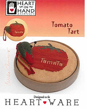 Tomato Tart 42W x 40H Heart In Hand Needleart  19-1230 YT