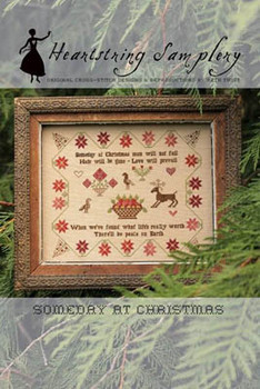 Someday At Christmas 175 x 143 Heartstring Samplery 17-2166 YT