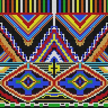 3322 Ethnic Patterns 13 Mesh 71⁄4 x 71⁄4 Treglown Designs