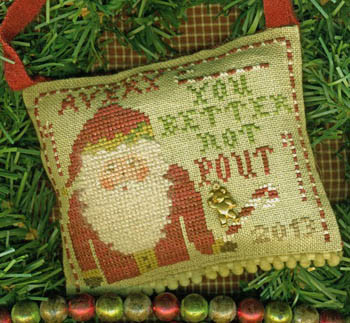 You Better Not Pout 65 x 52 Homespun Elegance Ltd 13-2919 YT