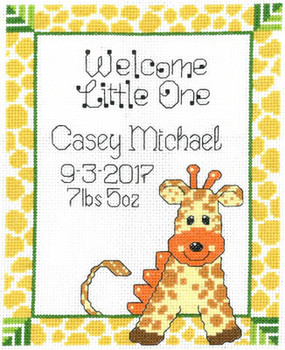 Giraffe Baby Birth Record 89 x 113 Imaginating 18-1296 YT