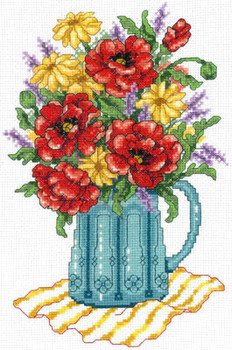 YT Spring Flowers In Vase  92w x 142h Imaginating