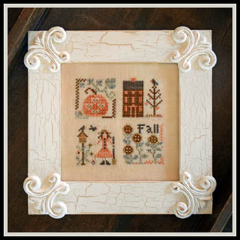 Fall Squared 59 x x59 Little House Needleworks 15-2225