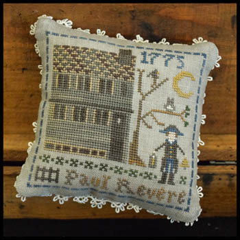 Early American - Paul Revere 69 x 69 Little House Needleworks  17-1873