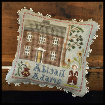 Early American - Abigail Adams 69 x 69 Little House Needleworks 17-2014