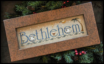 Bethlehem 187w x 46h Little House Needleworks 17-2164