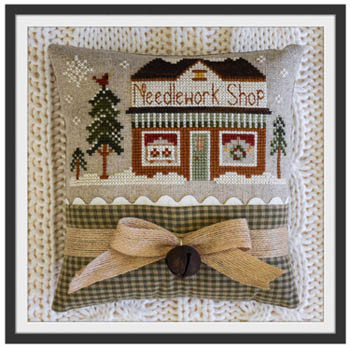 Hometown Holiday NeedleworkShop 78w x 45h Little House Needleworks 17-2605