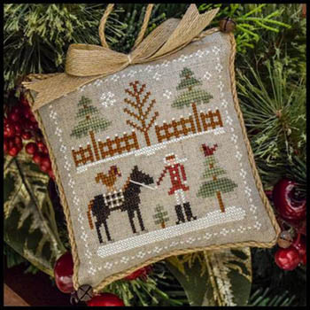 Farmhouse Christmas 2 - Horsin' Around 63 x 63 Little House Needleworks 18-1359