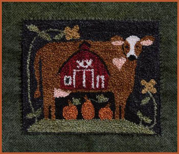 Down On The Farm Punchneedle Little House Needleworks 18-1643