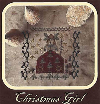 Christmas Girl 104 x 89 Nikyscreations 19-1380 YT