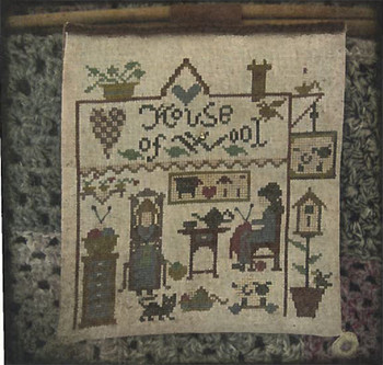 House Of Wool 97 x 99 Nikyscreations 14-2242 YT