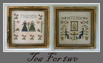 Tea For Two 90w x 160h Nikyscreations 17-1214 YT