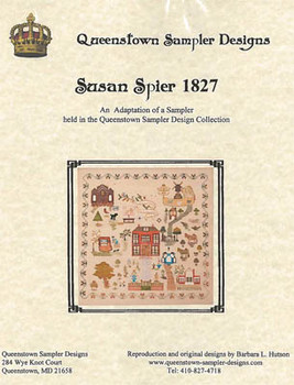 YT Susan Spier 1827 285 tall x 291 wide Queenstown Sampler Designs