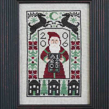 2006 Limited Edition Santa (CHART ONLY) by Prairie Schooler, The 13-1539