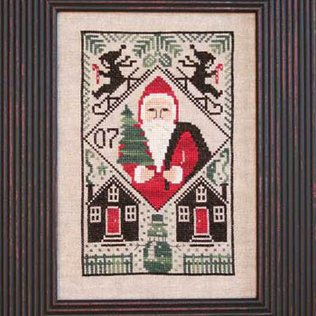 2007 Limited Edition Santa (CHART ONLY) by Prairie Schooler, The 13-1540