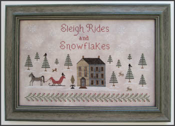 Sleigh Rides And Snowflakes  220w x 138h Scarlett House, The 13-2879