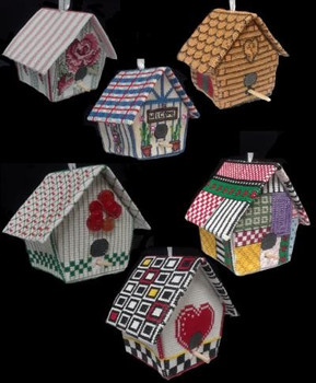 YT 3D Birdhouses by Xs And Ohs