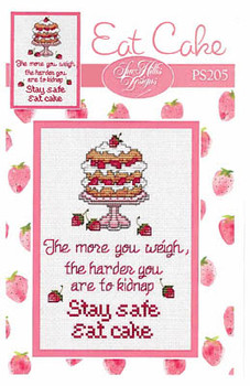 Eat Cake 62w x 91h Sue Hillis Designs 18-2470