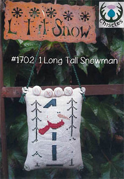 YT 1 Long Tall Snowman  48w x 76h Thistles