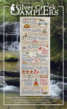 My Christmas List 101w x 287h Silver Creek Samplers 17-2005 YT