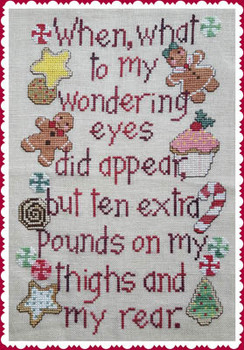 Christmas Pounds 96w x 145h Waxing Moon Designs 17-2168 YT
