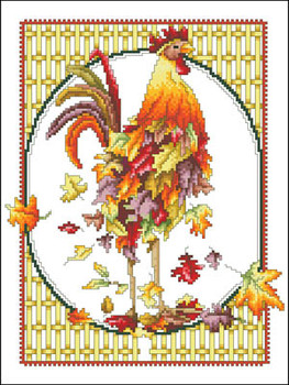 October Rooster by Vickery Collection 18-1620