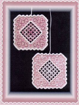 Pretty In Pink Ornament II by Stitch In Time Designs, A 08-2060