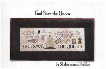 God Save The Queen 307 x 99 Shakespeare's Peddler 18-1577 YT