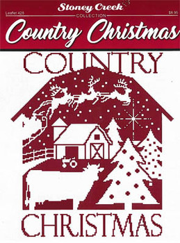 Country Christmas 152w x 172h Stoney Creek Collection 18-2793