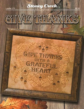 Give Thanks 145w x 117h Stoney Creek Collection 17-2134