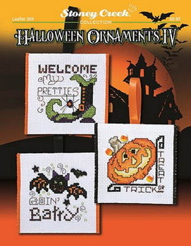 Halloween Ornaments IV by Stoney Creek Collection 17-2055