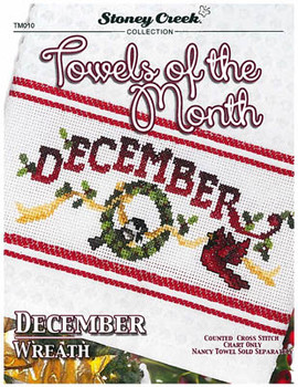 Towels Of The Month - December 102w x 37h Stoney Creek Collection 18-2792