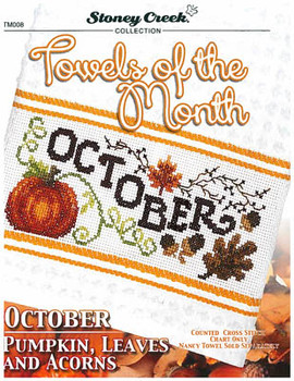 Towels Of The Month - October 96w x 39h Stoney Creek Collection 18-2591