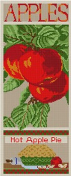 G-613 Apples 13 Mesh 71⁄4 x 18 Treglown Designs