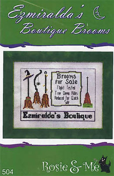 Ezmiralda's Boutique Brooms by Rosie & Me Creations 19-1397