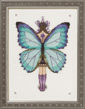 NC244 Nora Corbett Miss Aurora Morpho  Butterfly Misses Collection