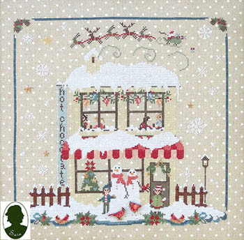 Christmas Avenue - Hot Chocolate (includes 2 buttons) by Sara 18-1204