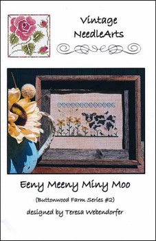 Eeny Meeny Miny Moo 112W x 61H Vintage NeedleArts 19-1658 YT