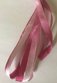 SR-7MM-01 Raspberry Ripple Dinky-Dyes Silk Ribbon