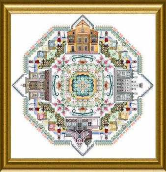 CHAT099 The Baltic Seas Mandala  Châtelaine Designs