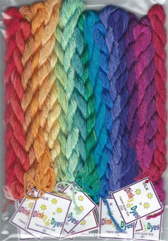 NE027 Twisted Rainbow Sampler (cross stitch only version) 144 x 288 With Silk Pack Northern Expressions NE027XS 